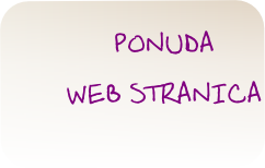 Ponuda web stranica